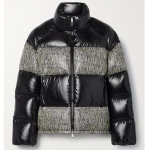 Moncler Erin Giubbotto Combo Puffer Jacket Size 5/XL NWT